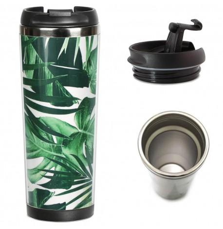 Термокружка "Листья" (380 мл)