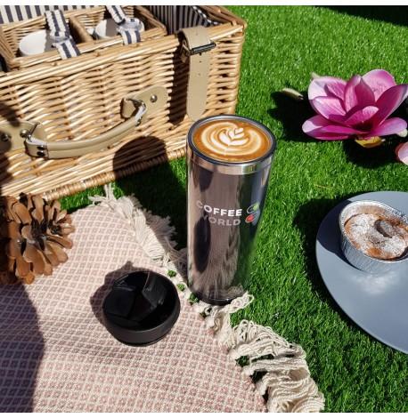 Термокружка "Выключи мир" (380 мл)