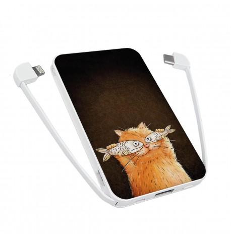 Повербанк (powerbank) Ziz "Котофей" 5000 mAh