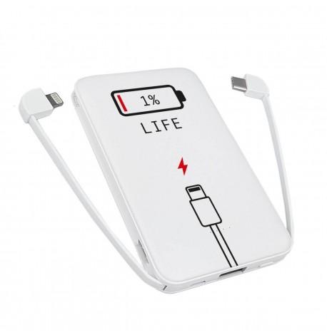 Повербанк (powerbank) Ziz 1% 5000 mAh