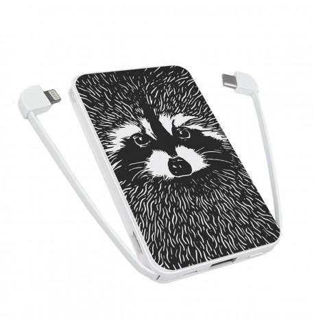 Повербанк (powerbank) Ziz "Енот" 5000 mAh