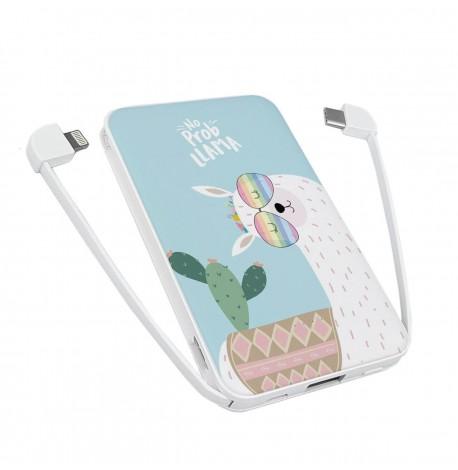 Повербанк (powerbank) Ziz "Солнечная лама" 5000 mAh