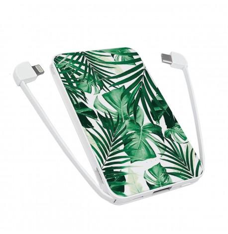 Повербанк (powerbank) Ziz "Листья" 5000 mAh