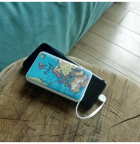 Повербанк (powerbank) Ziz "Карта путешествий" 5000 mAh