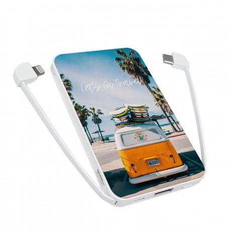 Повербанк (powerbank) Ziz "Путешествуй" 5000 mAh