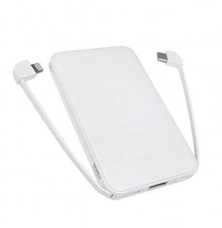 Повербанк (powerbank) Ziz "Белый" 5000 mAh