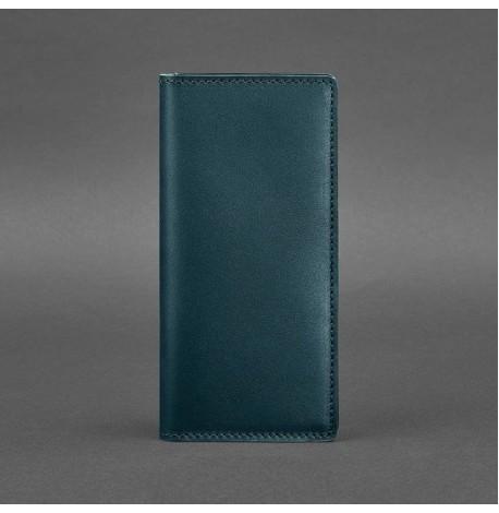 Кожаное женское портмоне 11.0 (малахит)