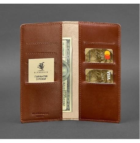Кожаное портмоне 11.0 (светло-коричневое)