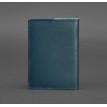Обкладинка для паспорта зі шкіри 1.3 (зелена) шкіра Krast