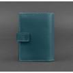 Обкладинка для паспорта зі шкіри з віконцем 5.0 (зелена)