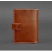 Обкладинка для паспорта зі шкіри з віконцем 5.0 (світло-коричнева)