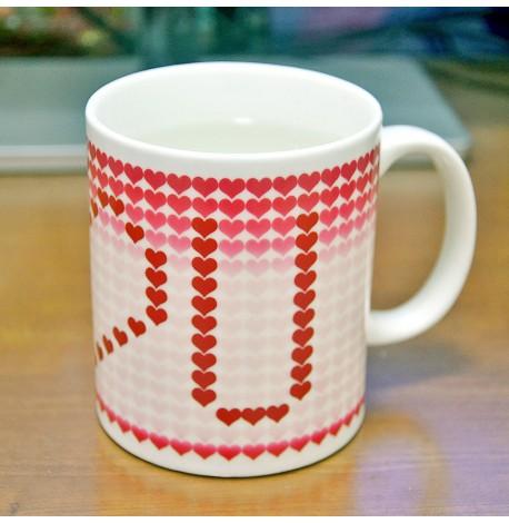 Чашка хамелеон I Love You (300 мл)