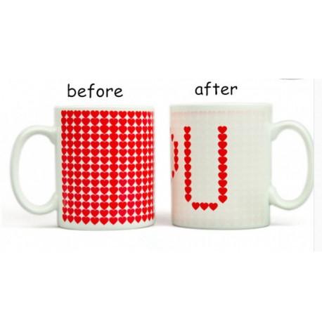 Чашка хамелеон I Love You (300 мл)