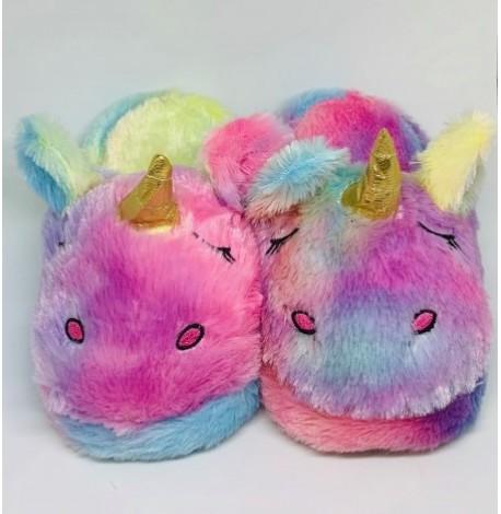 Детские домашние тапочки "Звездный Единорог"