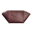 Косметичка з натуральної шкіри (бордова) шкіра Krast