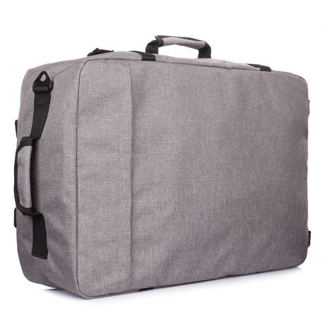 Рюкзак-сумка для ручной клади PoolParty Cabin (серый) - МАУ