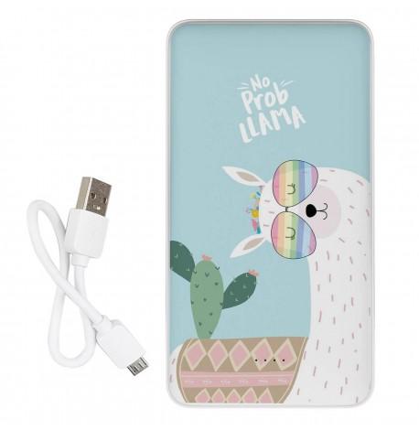 Повербанк (powerbank) Ziz "Солнечная лама" 10000 mAh