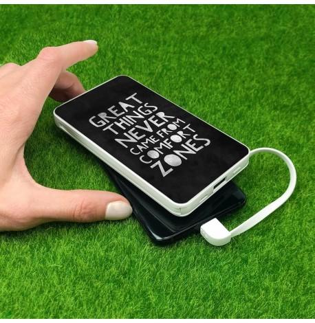 Повербанк (powerbank) Ziz "Покинуть зону комфорта" 10000 mAh