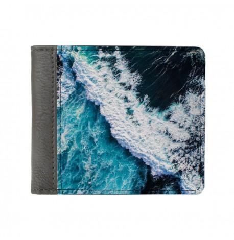 Гаманець з екошкіри "Океанічна хвиля!"