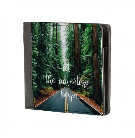 Гаманець з екошкіри "Початок пригод"