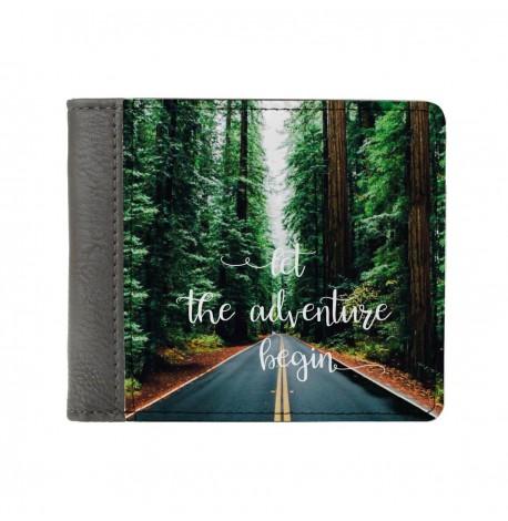 Гаманець з екошкіри "Початок пригод"