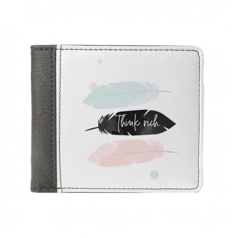 Женский кошелек из экокожи "Думай по-богатому"