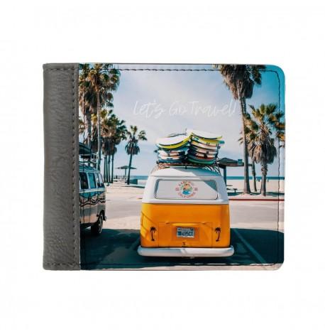 Кошелек из экокожи "Путешествуй"