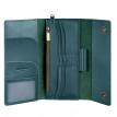 Шкіряний клатч-органайзер (тревел-кейс) 5.1 (зелений)
