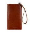 Шкіряний клатч-органайзер (тревел-кейс) 5.1 (світло-коричневий)