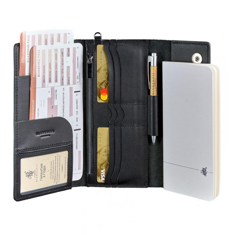 Кожаный клатч-органайзер (тревел-кейс)