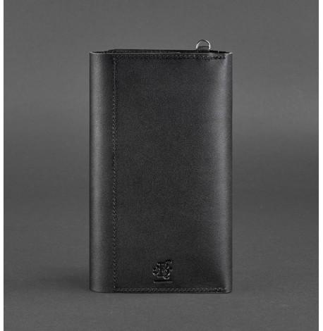 Кожаный клатч-органайзер (тревел-кейс) 5.1 (черный)