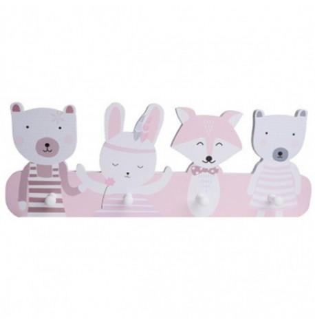 Детская настенная вешалка "Сказочные друзья"