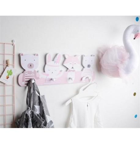 Детская настенная вешалка "Сказочные друзья"
