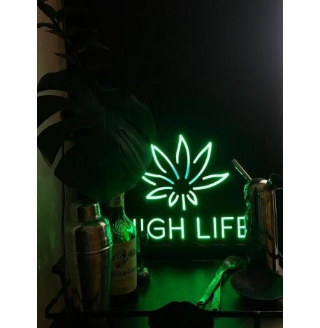 Настінна Led вивіска High Life