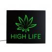 Настінна Led вивіска High Life