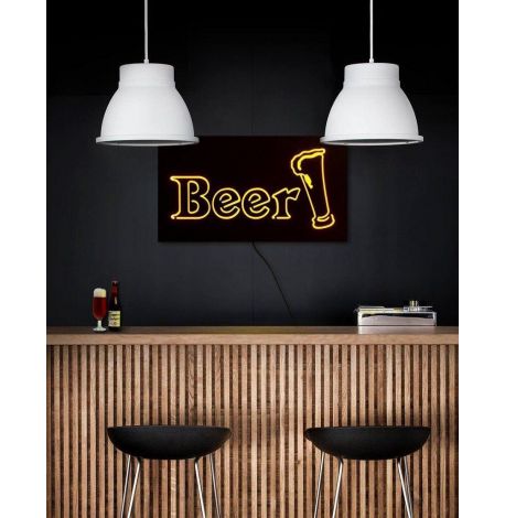 Настінна Led вивіска Beer