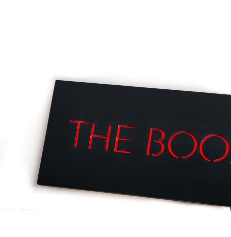 Настенная Led вывеска The booze room