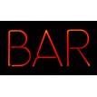 Настенная Led вывеска BAR
