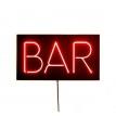 Настенная Led вывеска BAR