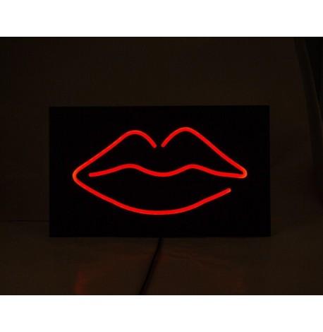 Настінна Led вивіска Lips