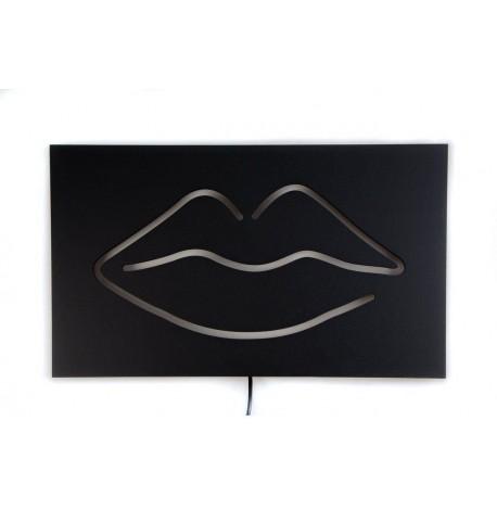 Настінна Led вивіска Lips
