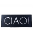 Настенная Led вывеска Ciao
