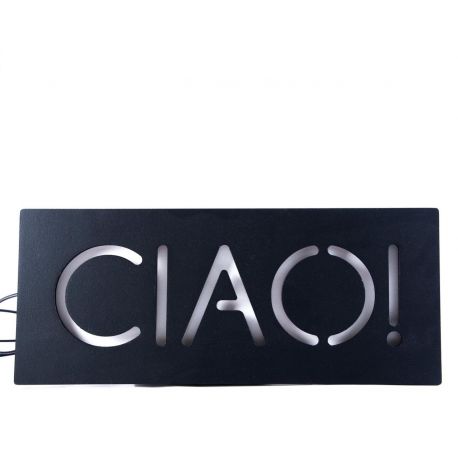 Настенная Led вывеска Ciao