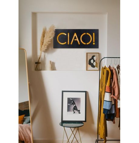 Настенная Led вывеска Ciao