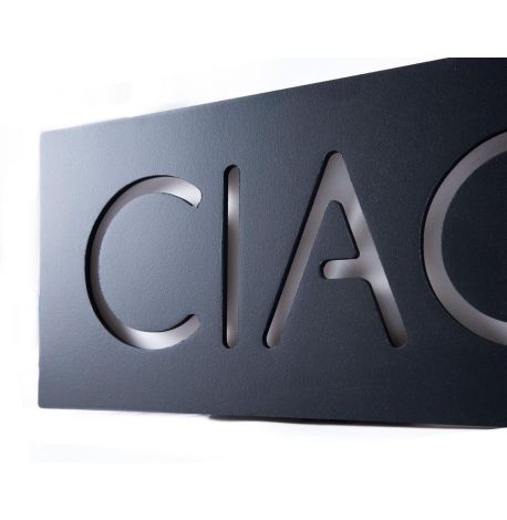 Настенная Led вывеска Ciao