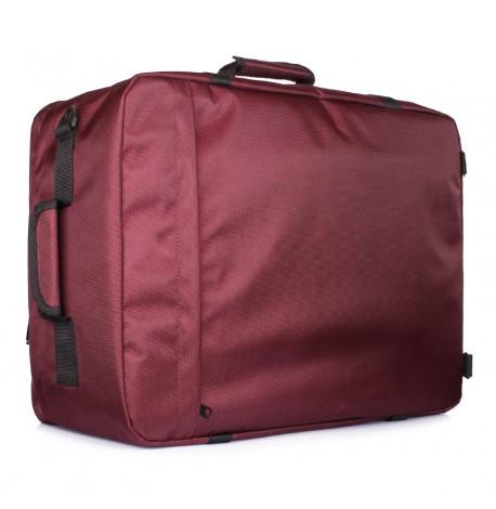 Рюкзак-сумка для ручной клади PoolParty Cabin (бордовый) - МАУ
