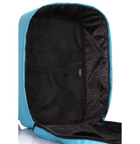 Рюкзак для ручної поклажі PoolParty HUB (блакитний) - Ryanair / Wizz Air / МАУ