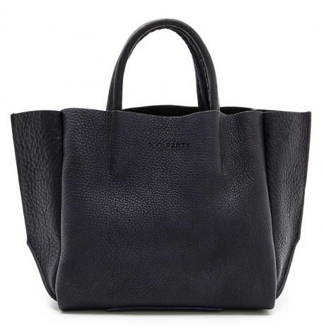 Женская кожаная сумка Poolparty Soho (черная)