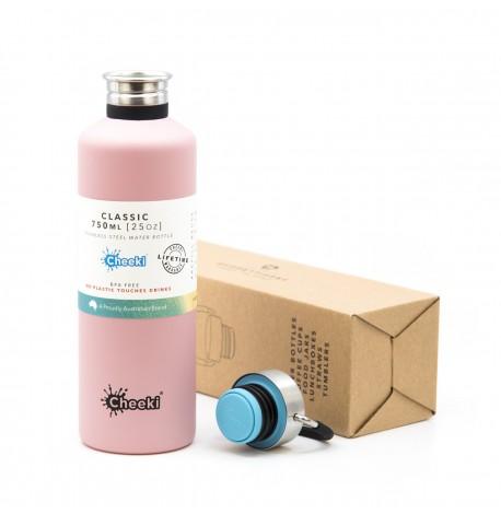 Бутылка для воды Cheeki Classic Single Wall Pink (750 мл)