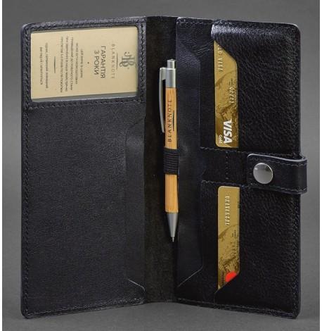 Шкіряний тревел-кейс 6.0 (темно-синій)